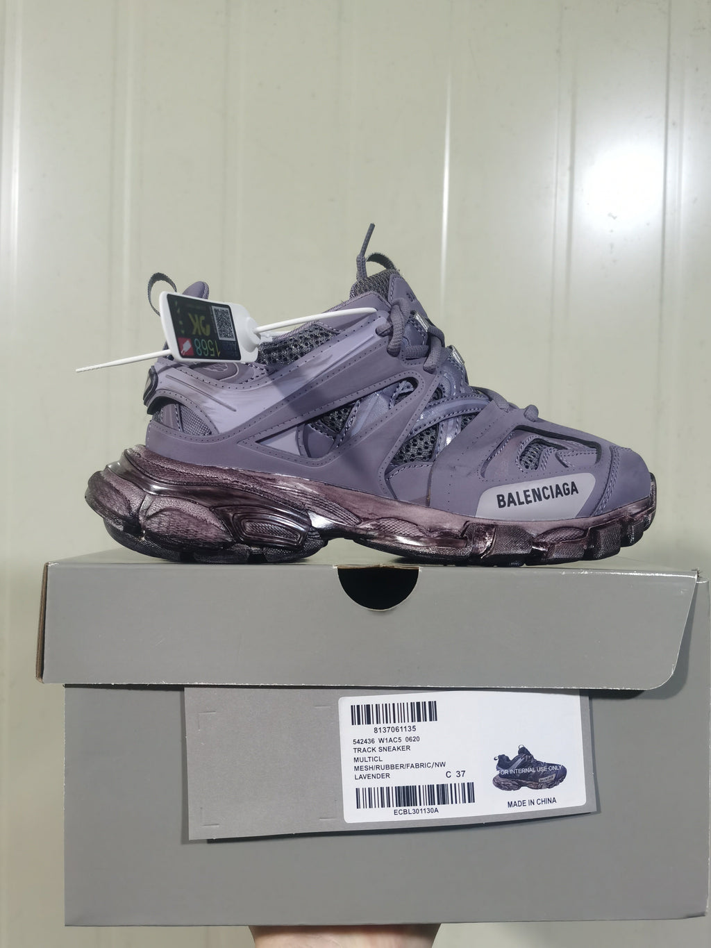 Balenciaga Track Sneaker Lavender 542436 W1AC5 0620