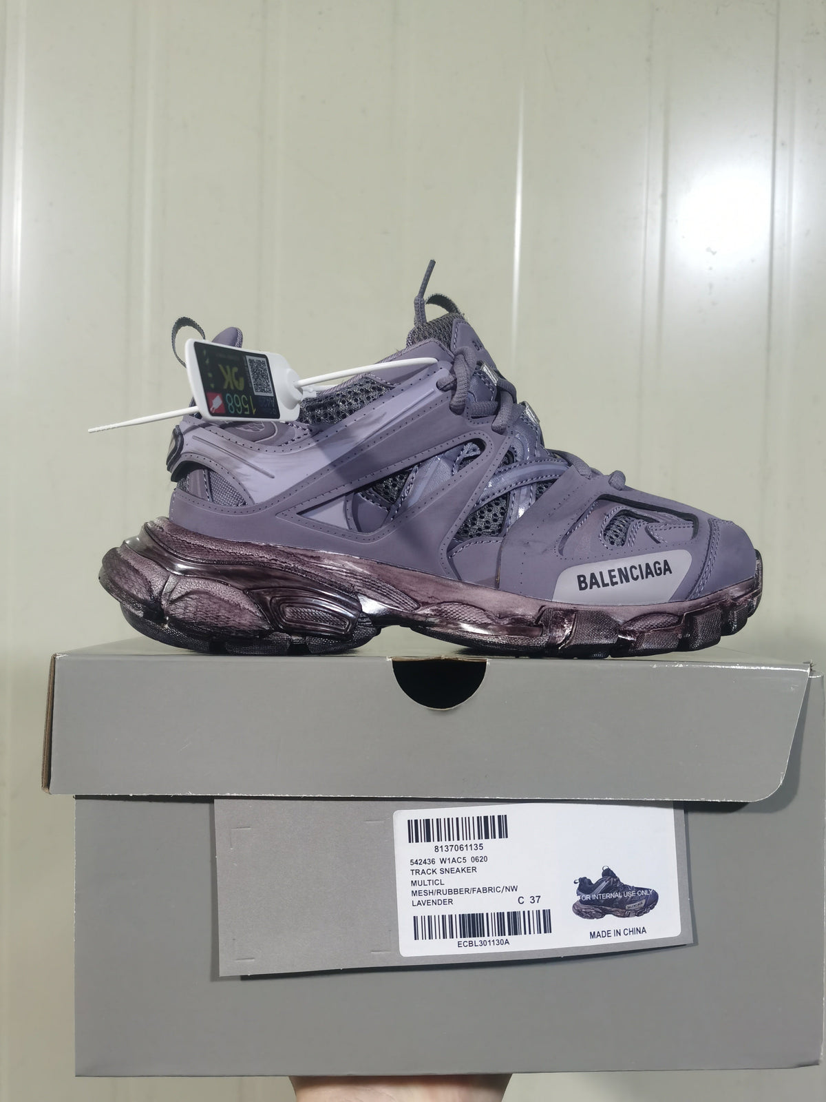 Balenciaga Track Sneaker Lavender 542436 W1AC5 0620