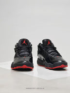 Jordan 6 Rings Black Red High-Top Sneakers