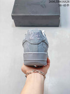 Nike Air Force 1 ’07 Low Sneakers in Silver Gray