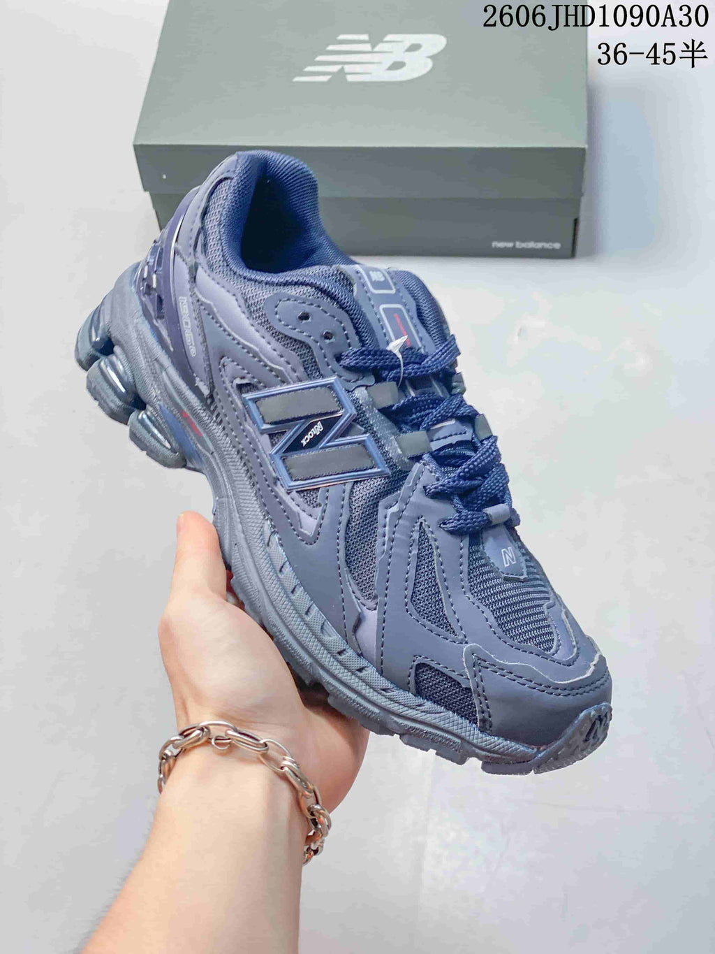 New Balance M1906RA Retro Sneakers, Blue-Gray