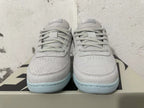 Nike Low-Top Sneakers in White, Gray and Pale Blue