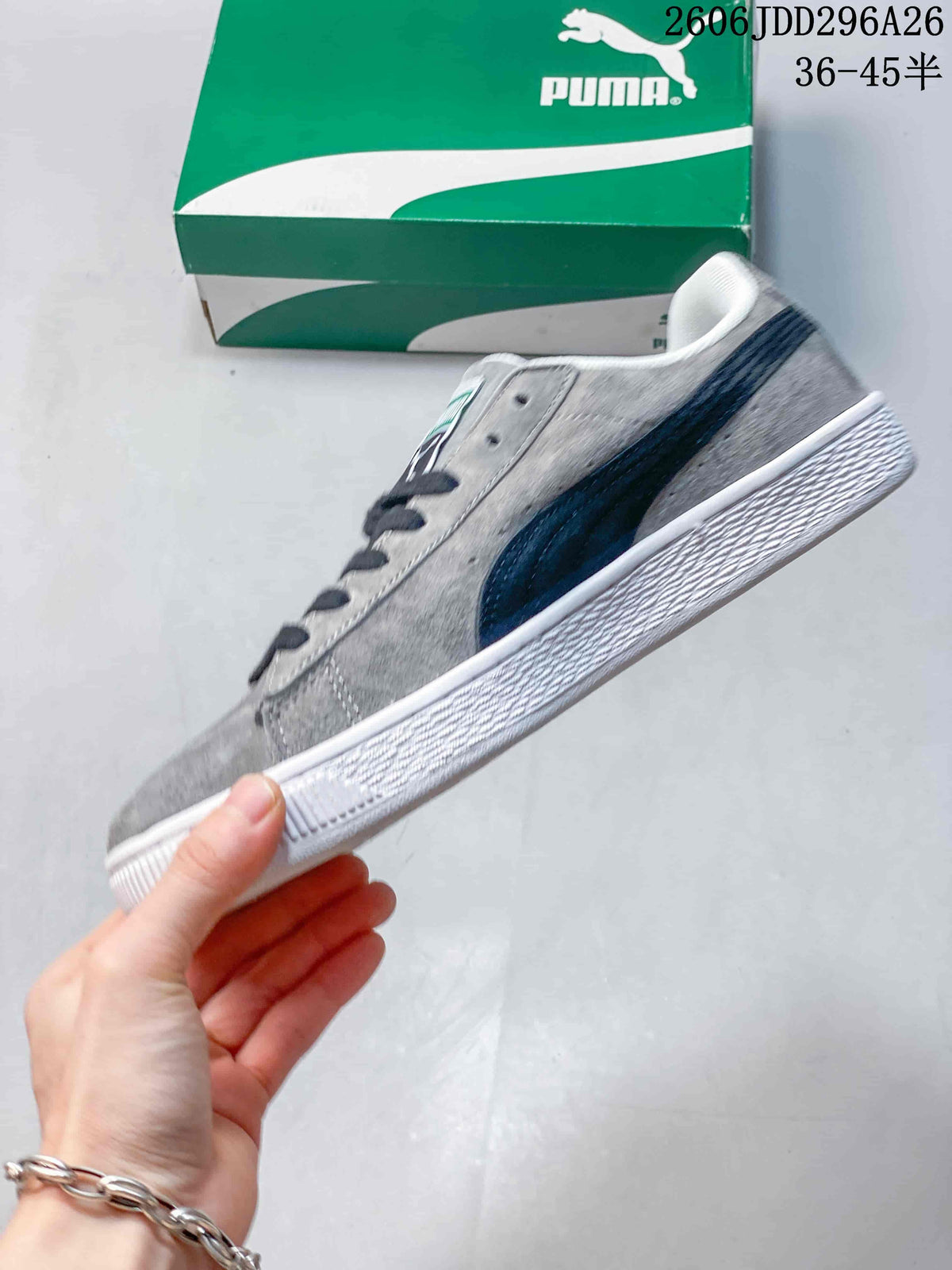 Puma Suede Shed Low-Top Sneakers Gray 369568