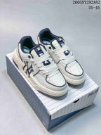 MLB Chunky Liner Low-Top Sneakers in White and Navy