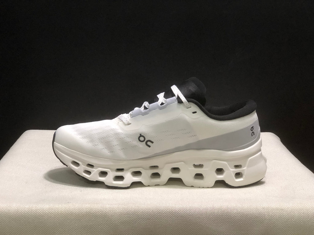 On Cloudmonster 3 Running Sneakers White Silver