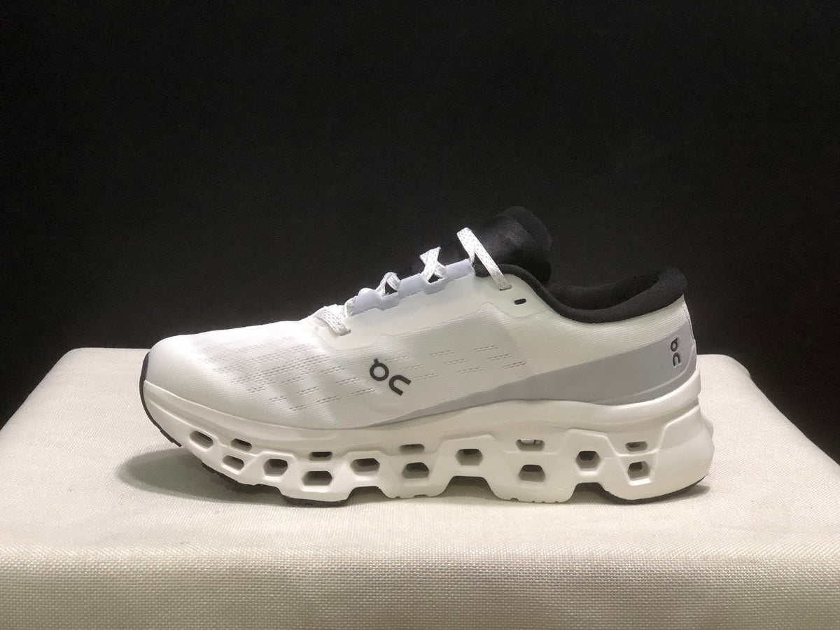 On Cloudmonster 3 Running Sneakers White Silver