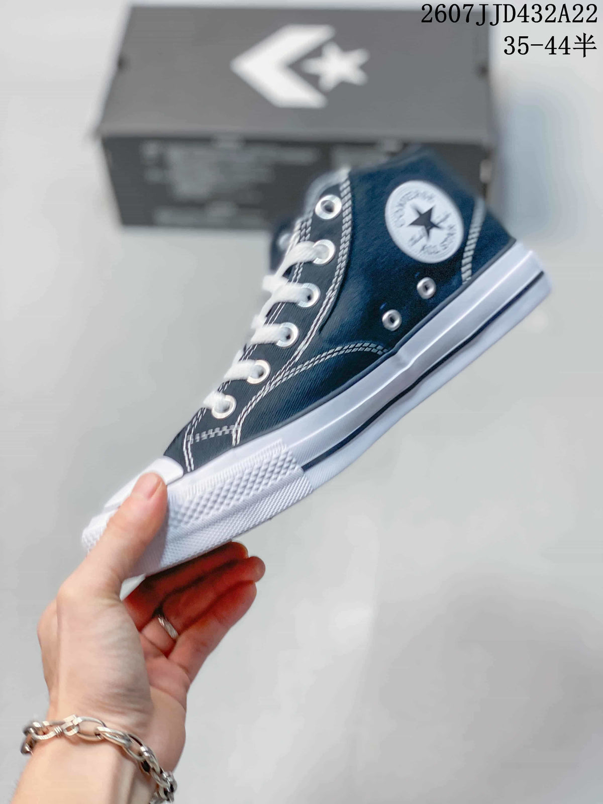 Converse Chuck Taylor All Star Malden Street High-Top Sneakers Navy