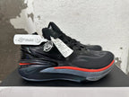 Nike Basketball Shoes, Black and Gray with Red Accents