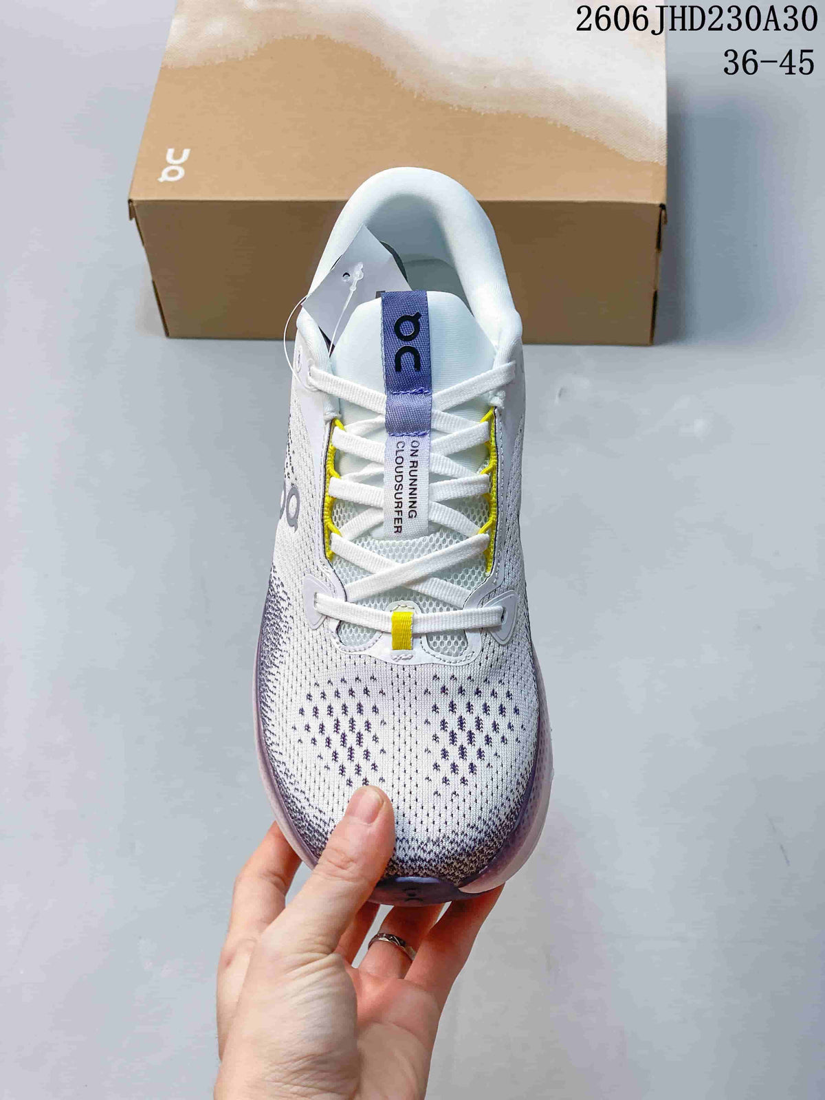 On Cloudtilt Sneakers in White and Purple