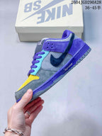 Nike Dunk Low SB Color-Block Skate Sneakers