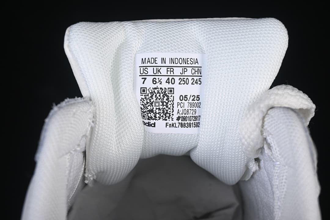 adidas Superstar II JQ8729 White Sneakers with Blue Details