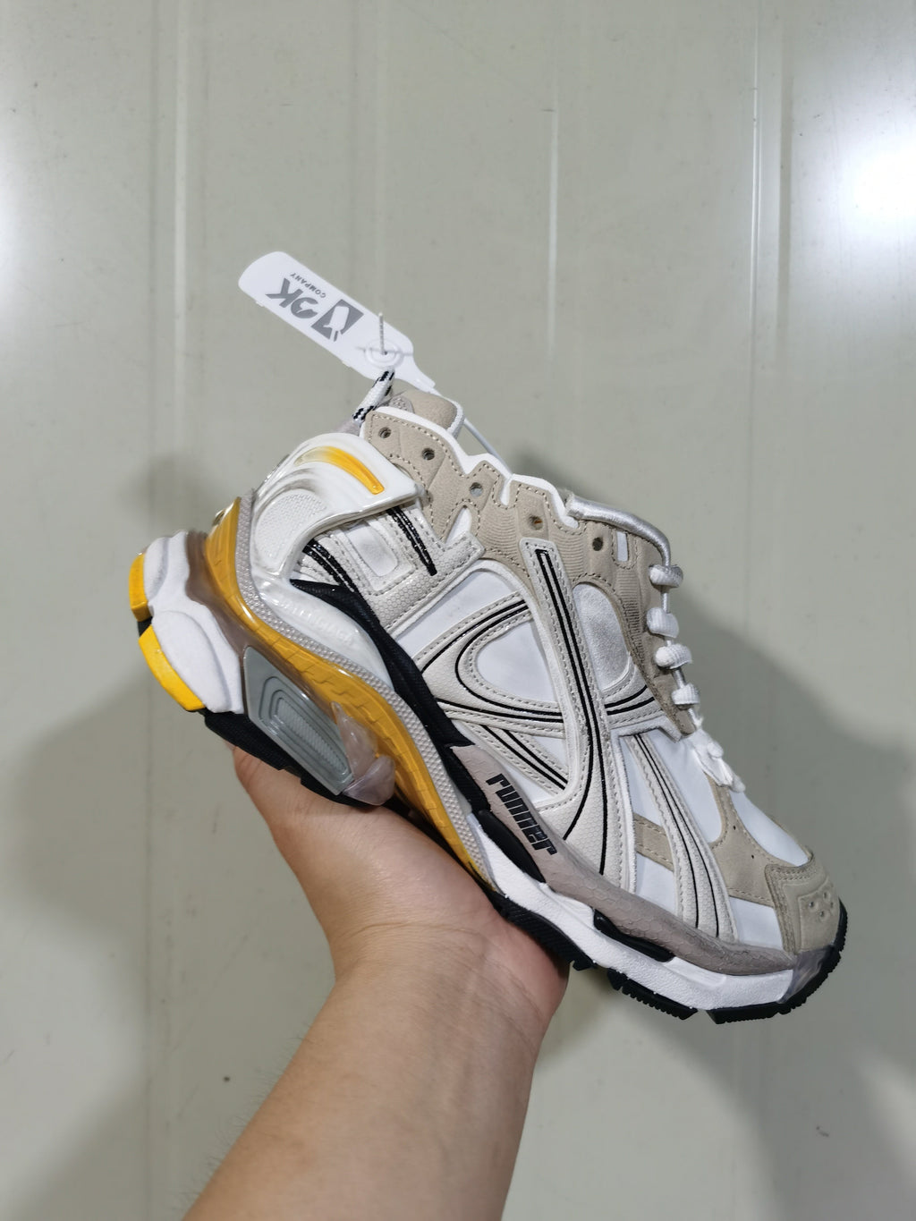 Puma Runner 9170 White Grey Sneakers