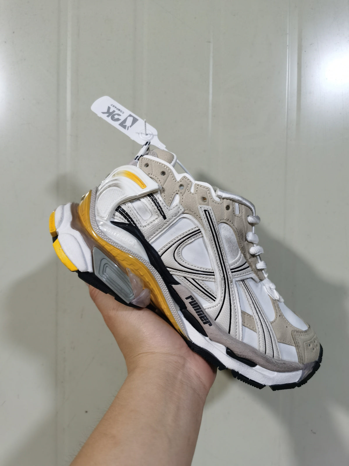Puma Runner 9170 White Grey Sneakers