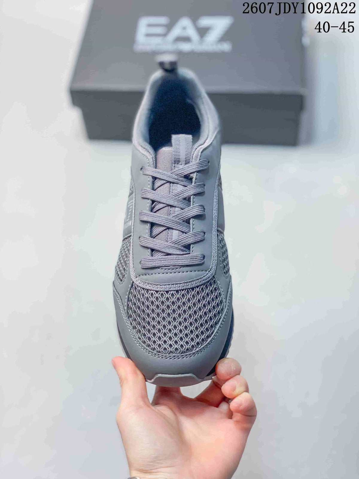 Emporio Armani EA7 Low-Top Sneakers Gray JDY1092A22