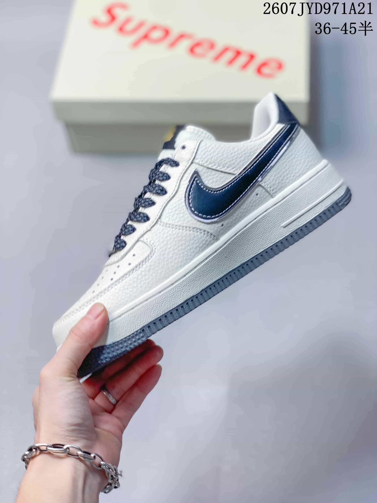 Nike Air Force 1 '07 Low-Top Sneakers White Navy Red XZ3328-658