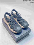 ECCO Open-Toe Sandals with Adjustable Bungee Lacing