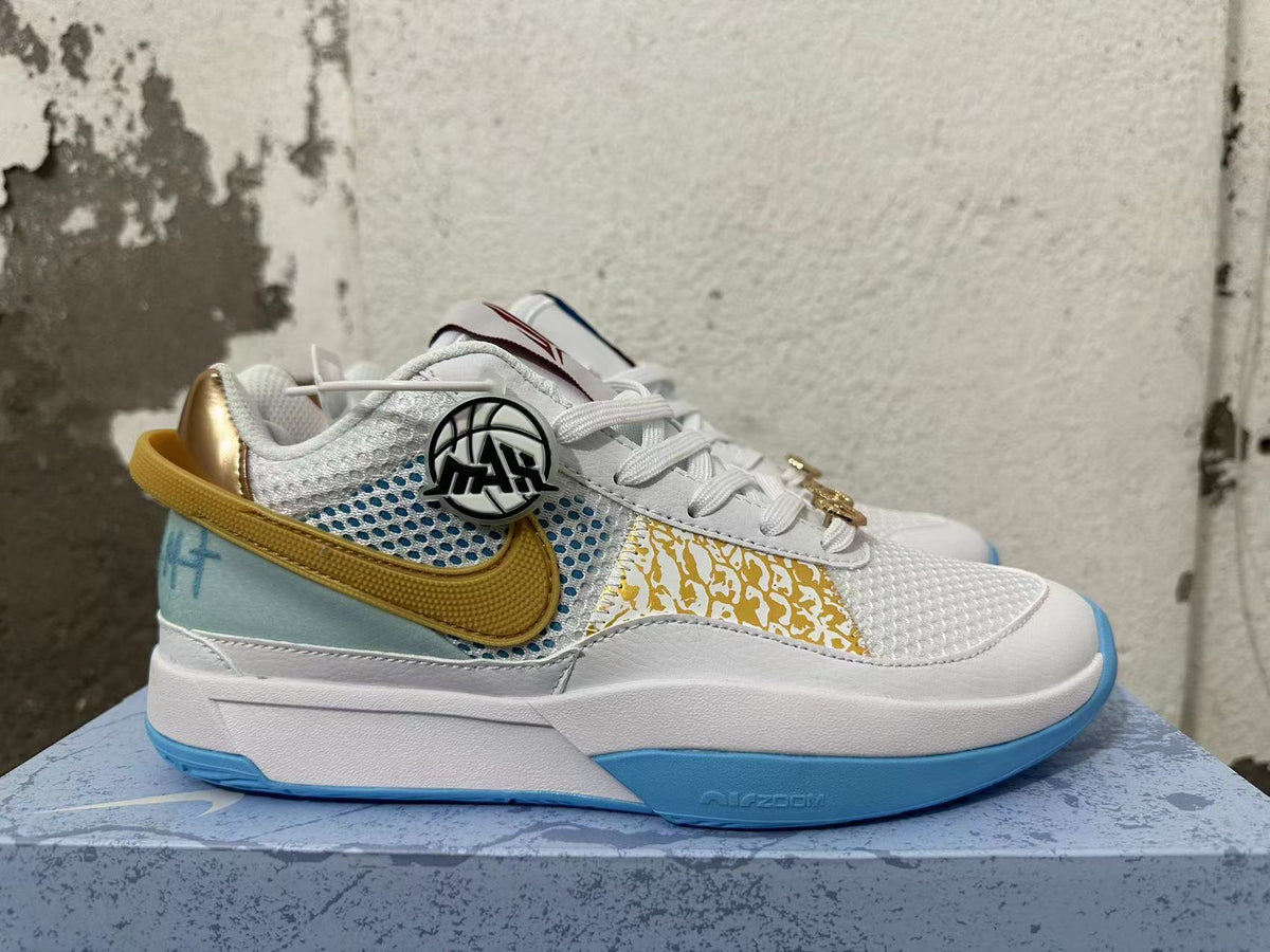 Nike Sabrina 1 Dragon Year Basketball Shoes White Gold