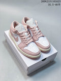 Jordan Air Jordan 1 Low Pink and White Sneakers IX5004-121