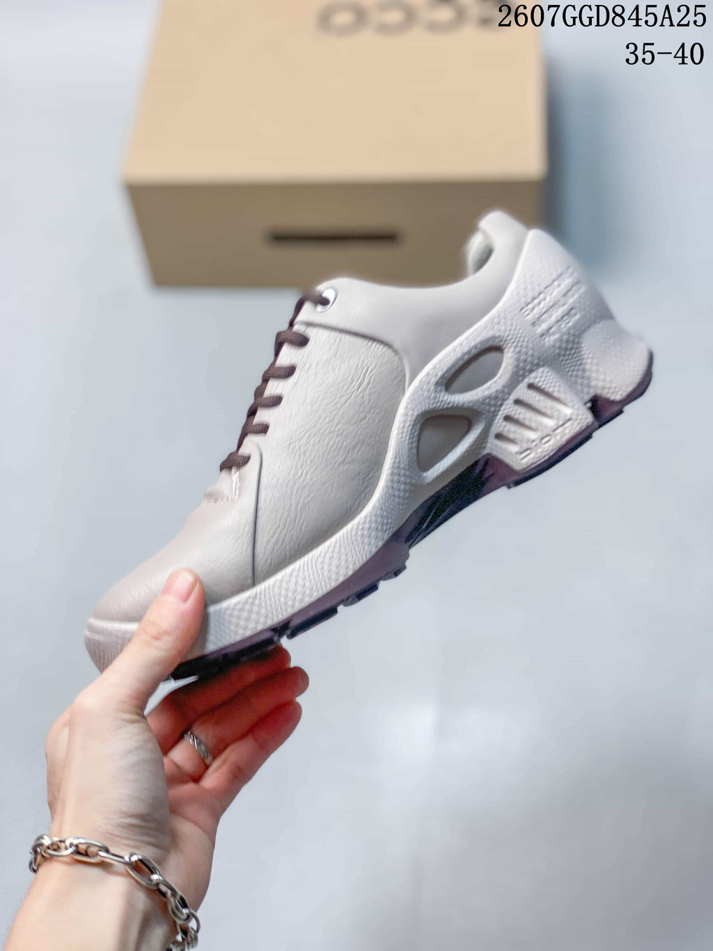 ECCO Biom C W Women's White Low-Top Sneakers 722250OYY