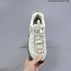 HOKA Mafate Three 2 Trail Running Shoes - Cream and Gray