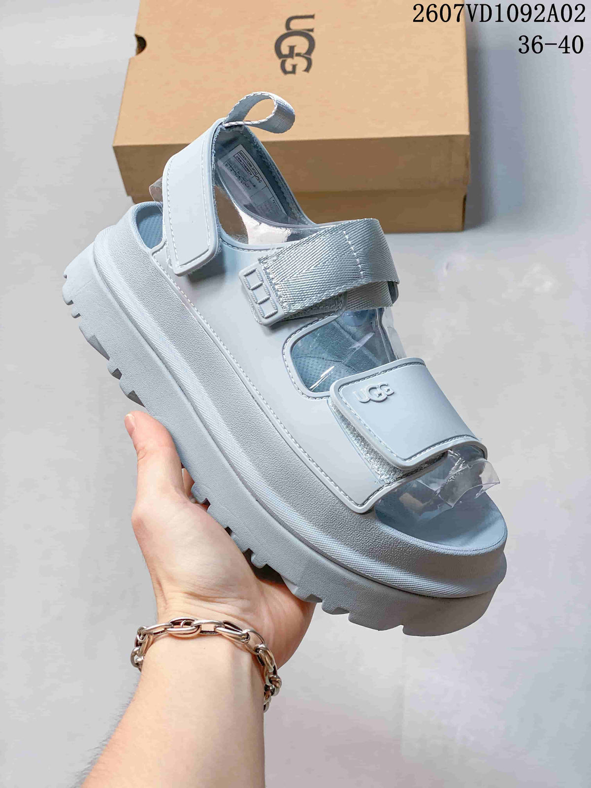 UGG Platform Sandals for Women, Adjustable Strap