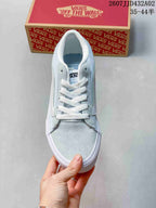 Vans Vero LS Low-Top Sneakers in Light Blue and White