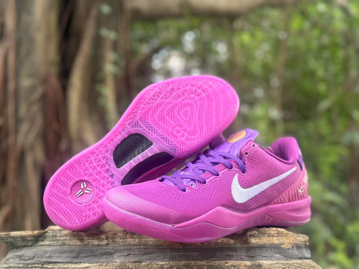 Nike Kobe 8 Basketball Shoes, Purple and Pink