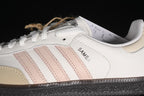 adidas Samba OG Vegan IH2751 Sneakers in White and Pink