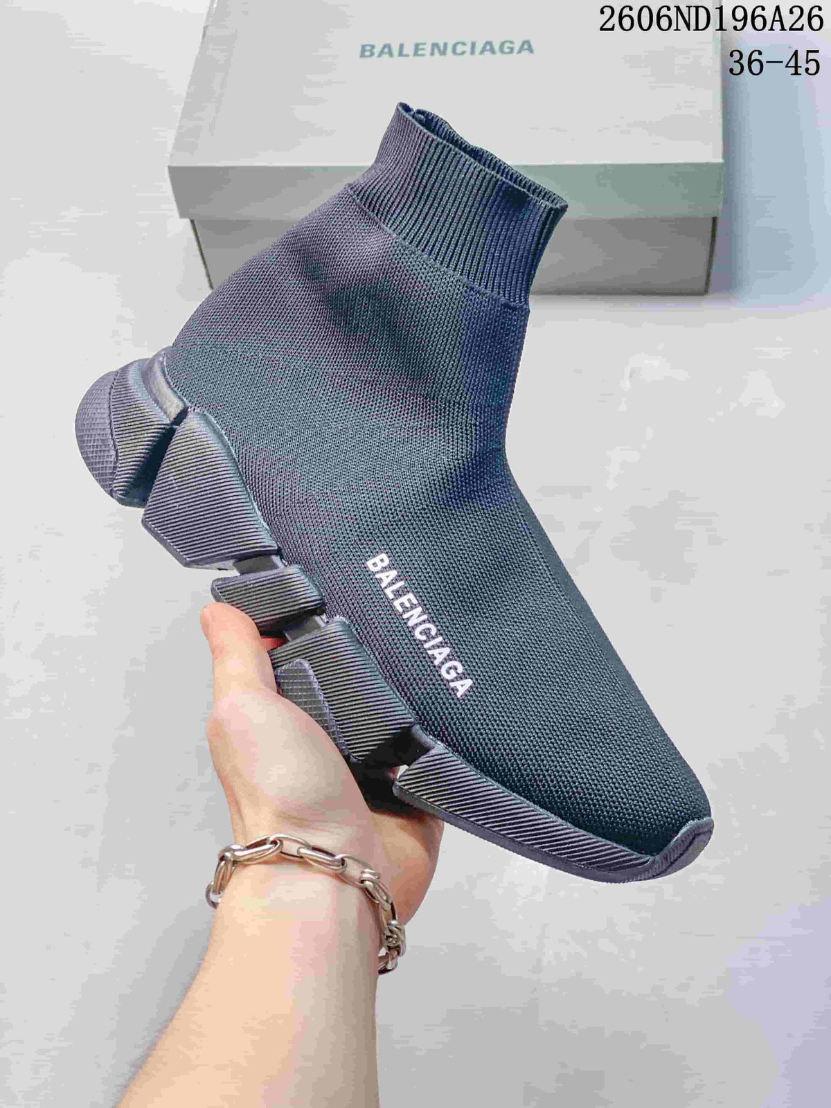 Balenciaga Sock Sneakers Dark Gray 2606ND196A26