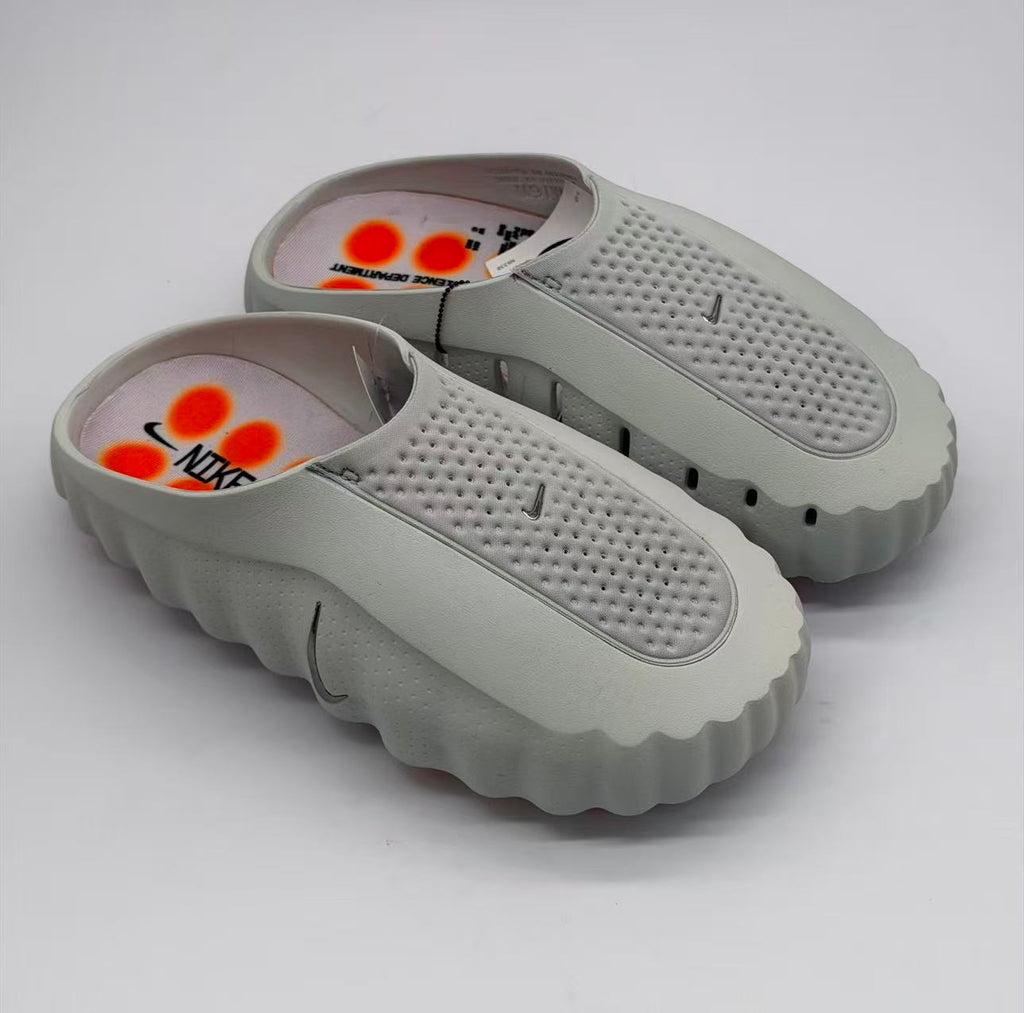 Nike Gray Slide Sandals