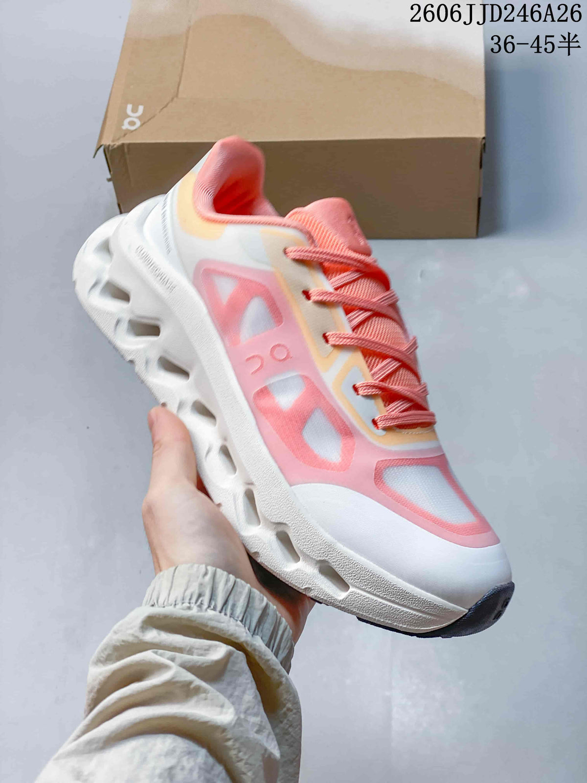 On Cloudtilt Remix Sneakers in White and Pink