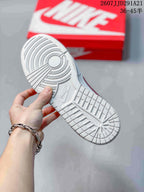 Nike SB Dunk Low Pro Sneakers White Red 2607JJD291A21