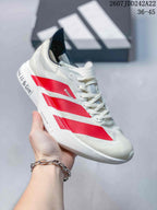 Y-3 Adios Pro 4 White Red Low-Top Sneakers