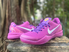 Nike Kobe 8 Basketball Shoes, Purple and Pink