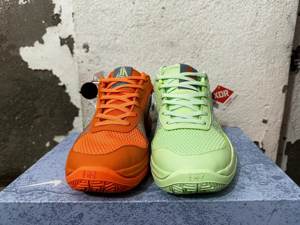 Nike Ja 1 Basketball Shoes in Orange and Volt Green