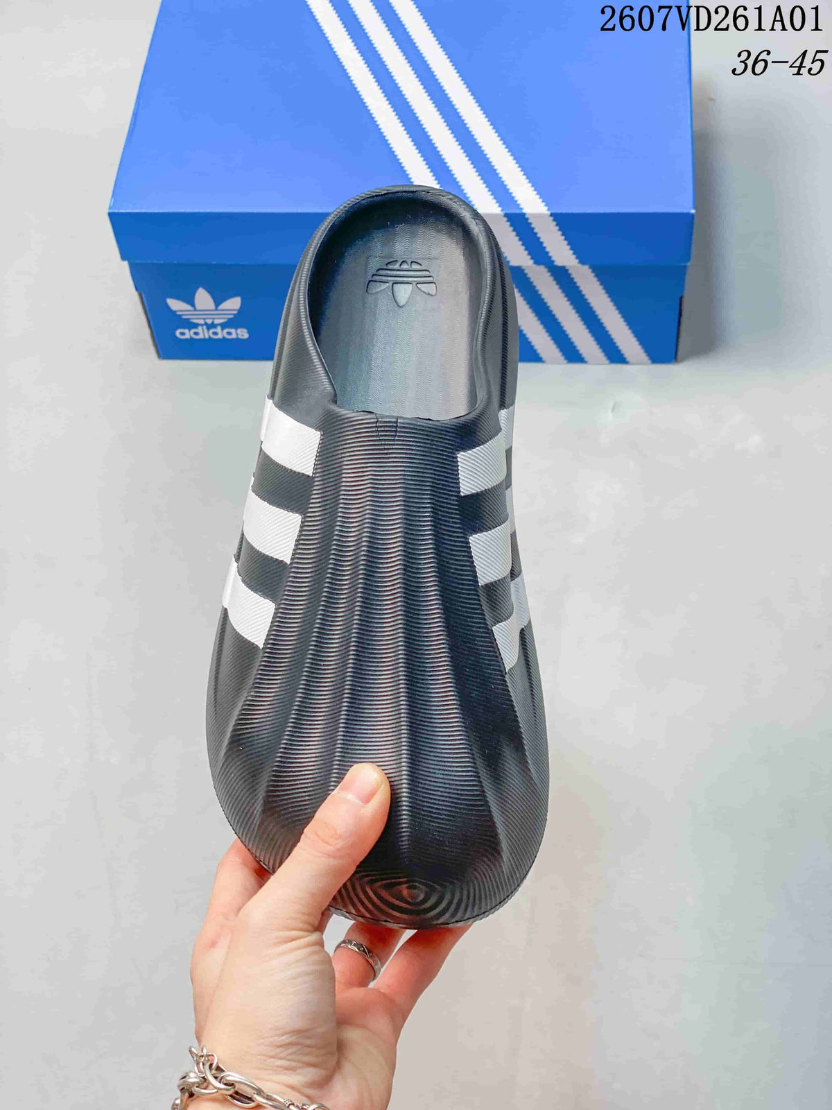 adidas adiFOM Superstar Mule Clogs Black White 07VD261A01