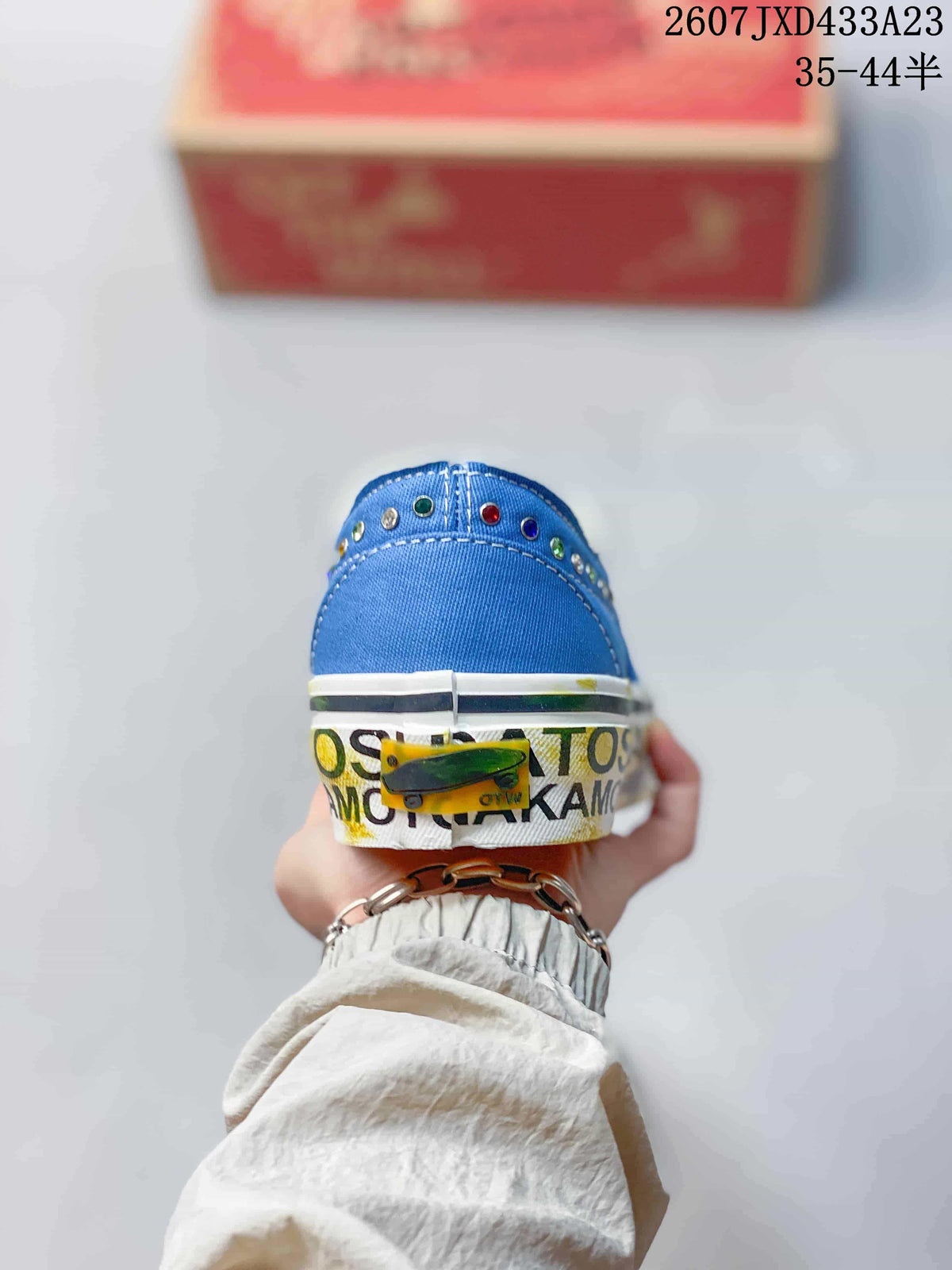 Vans OG Era LX Blue Canvas Sneakers 2607JXD433A23