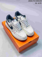 Nike Air Force 1 '07 Low White Black Red Sneakers