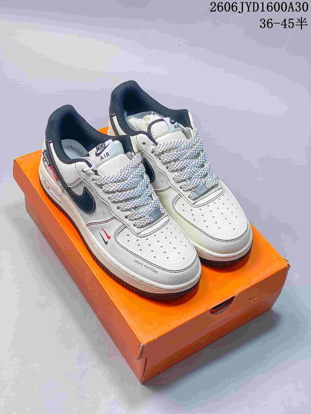 Nike Air Force 1 '07 Low White Black Red Sneakers