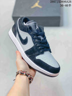 Jordan Air Jordan 1 Low Black White Sneakers