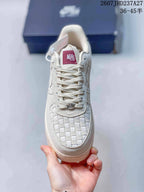 Nike Air Force 1 Retro PRM Woven Low-Top Sneakers White