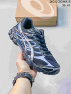 ASICS Gel-Cumulus 16 Sneakers in Charcoal and Silver
