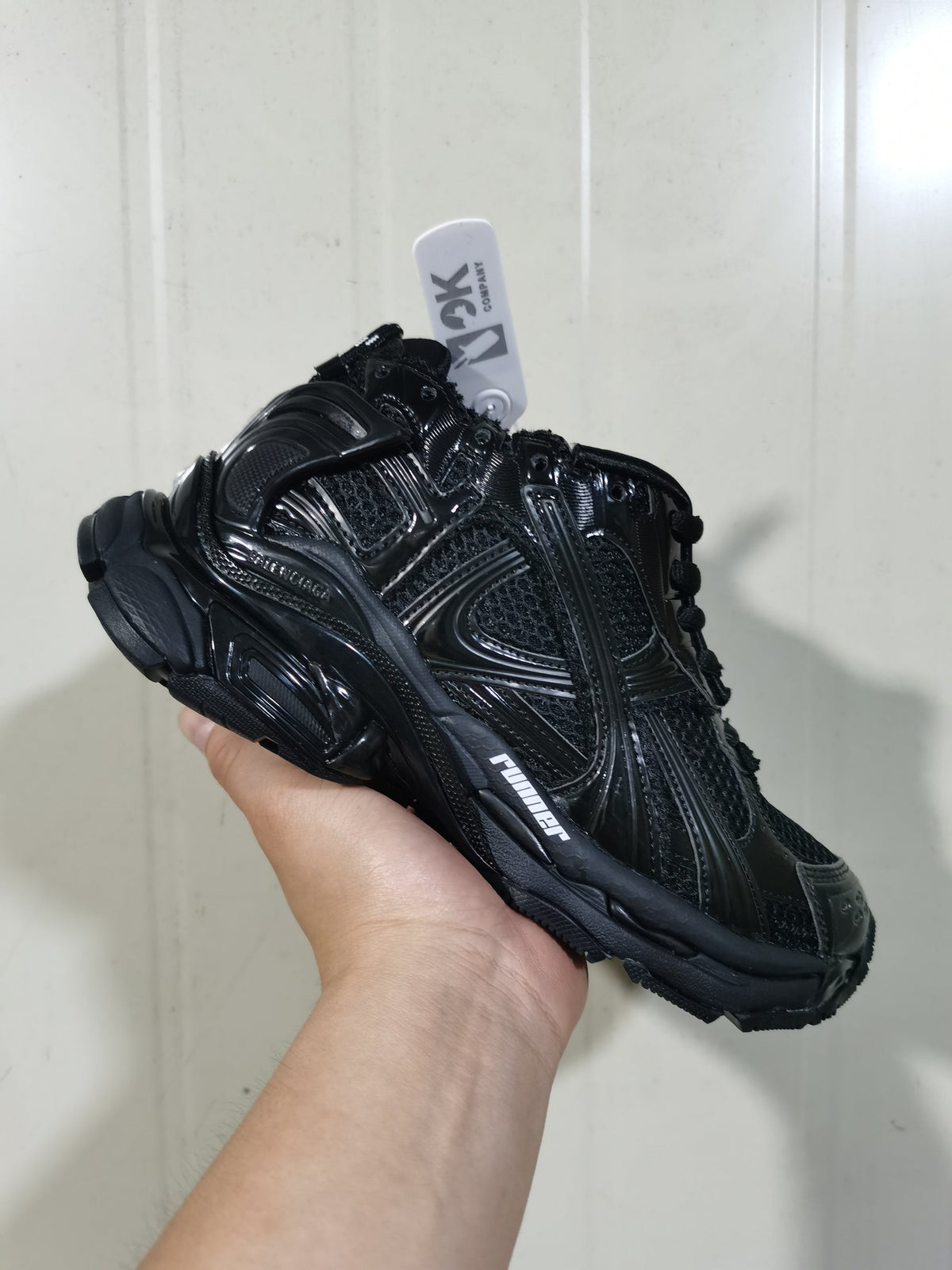 Balenciaga Runner Sneakers Black 772767 W3RNY 0135