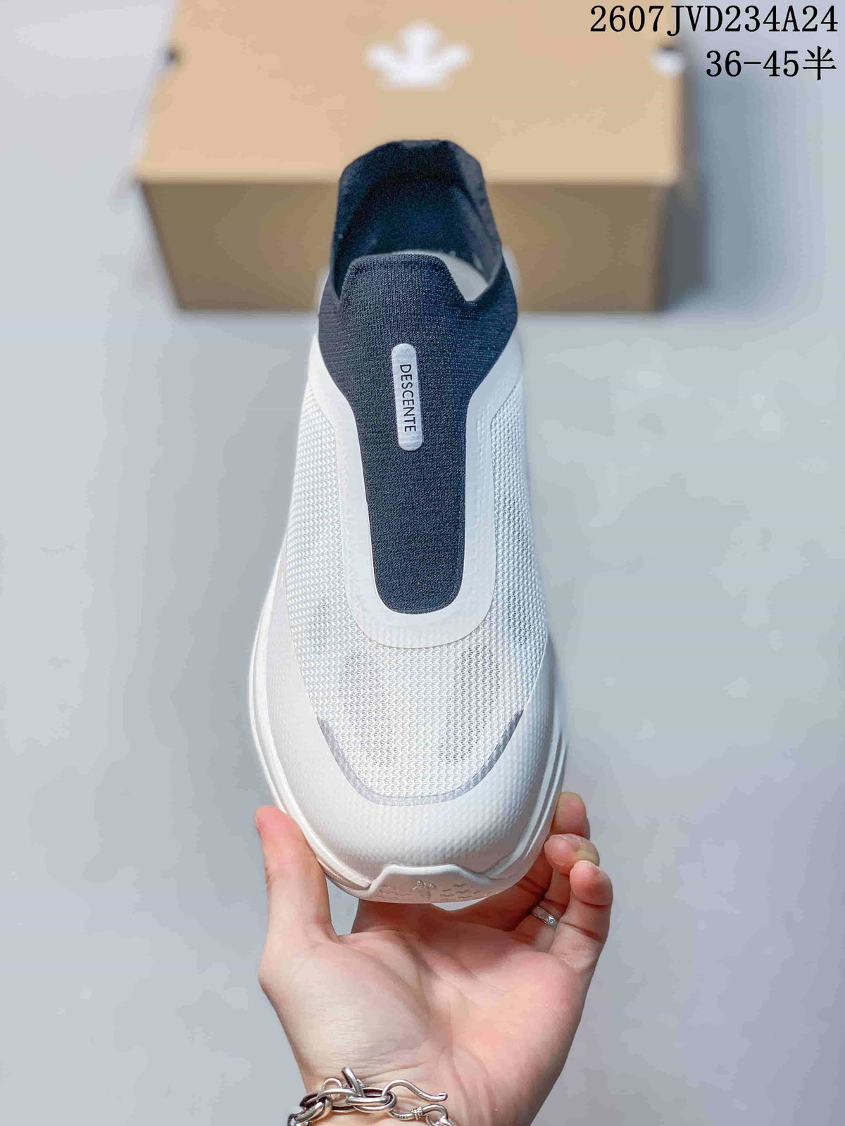 DESCENTE DUALIS Primer Slip-On Sneakers White/Navy 712830UOI