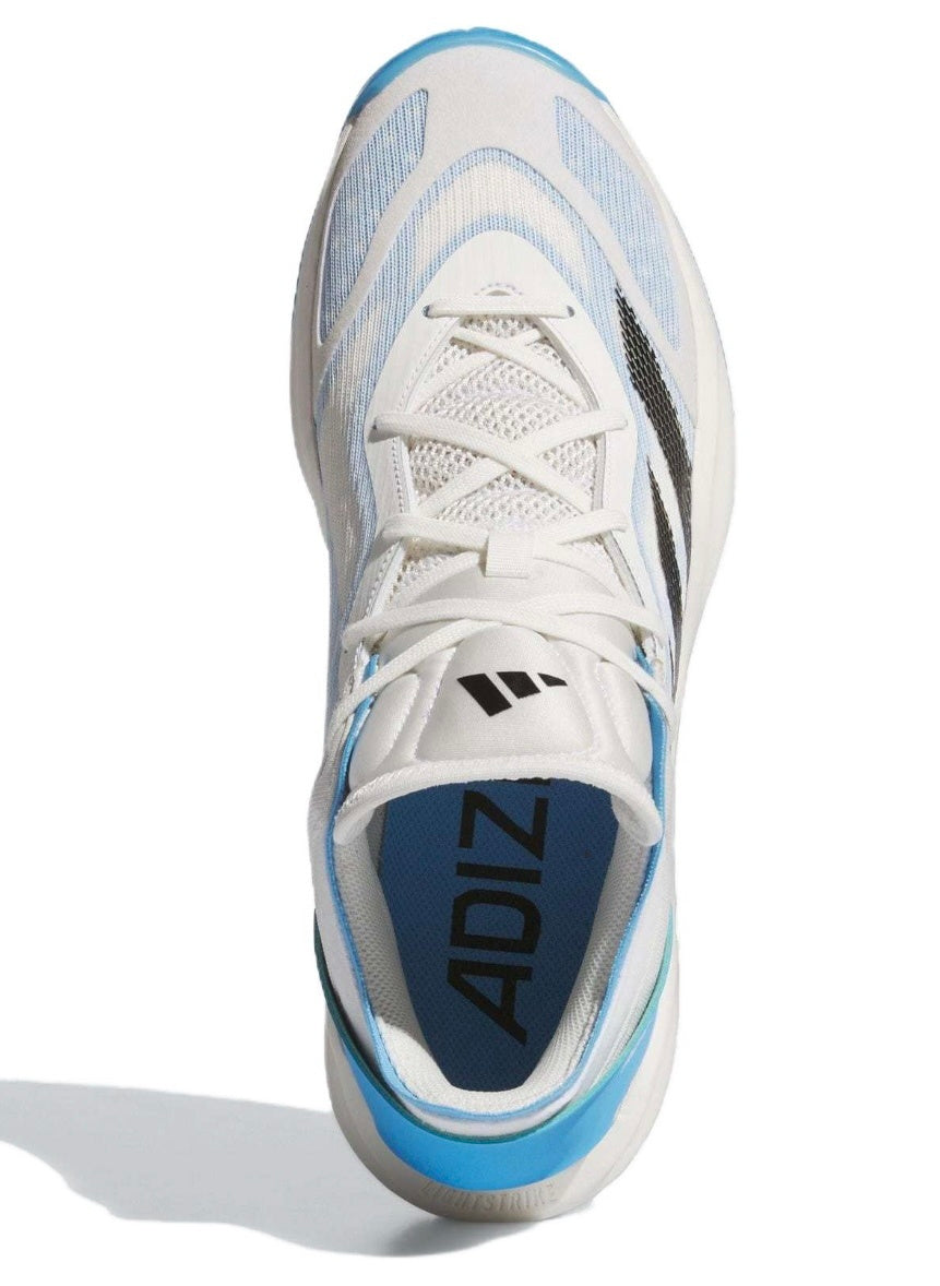 Adidas Adizero White and Blue Court Shoes