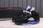 Air Jordan 5 Stealth 2.0 Black Blue Sneakers CT4838-004