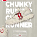 MLB Chunky Runner Sneakers Ivory White Black
