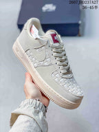Nike Air Force 1 Retro PRM Woven Low-Top Sneakers White