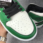 Jordan Air Jordan 1 Mid Celtics White Green Black Sneaker 852542-301