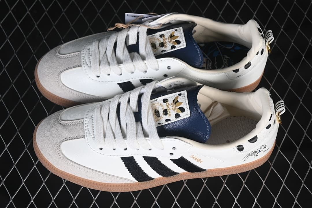 adidas Samba OG KJ5990 White Black Gum Sneakers